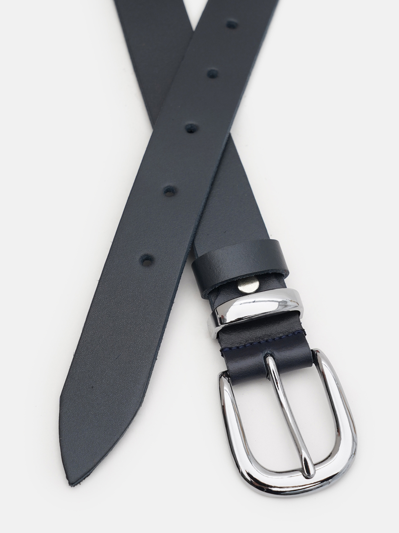 Ремінь Borsa Leather модель 100x1genw149-navy Фото