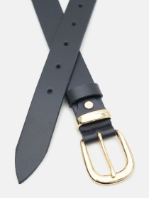 Ремінь Borsa Leather модель 110g1genw151-navy Фото