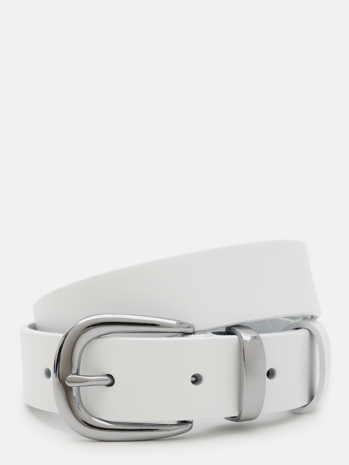 Ремінь Borsa Leather модель 100x1genw153-white Фото