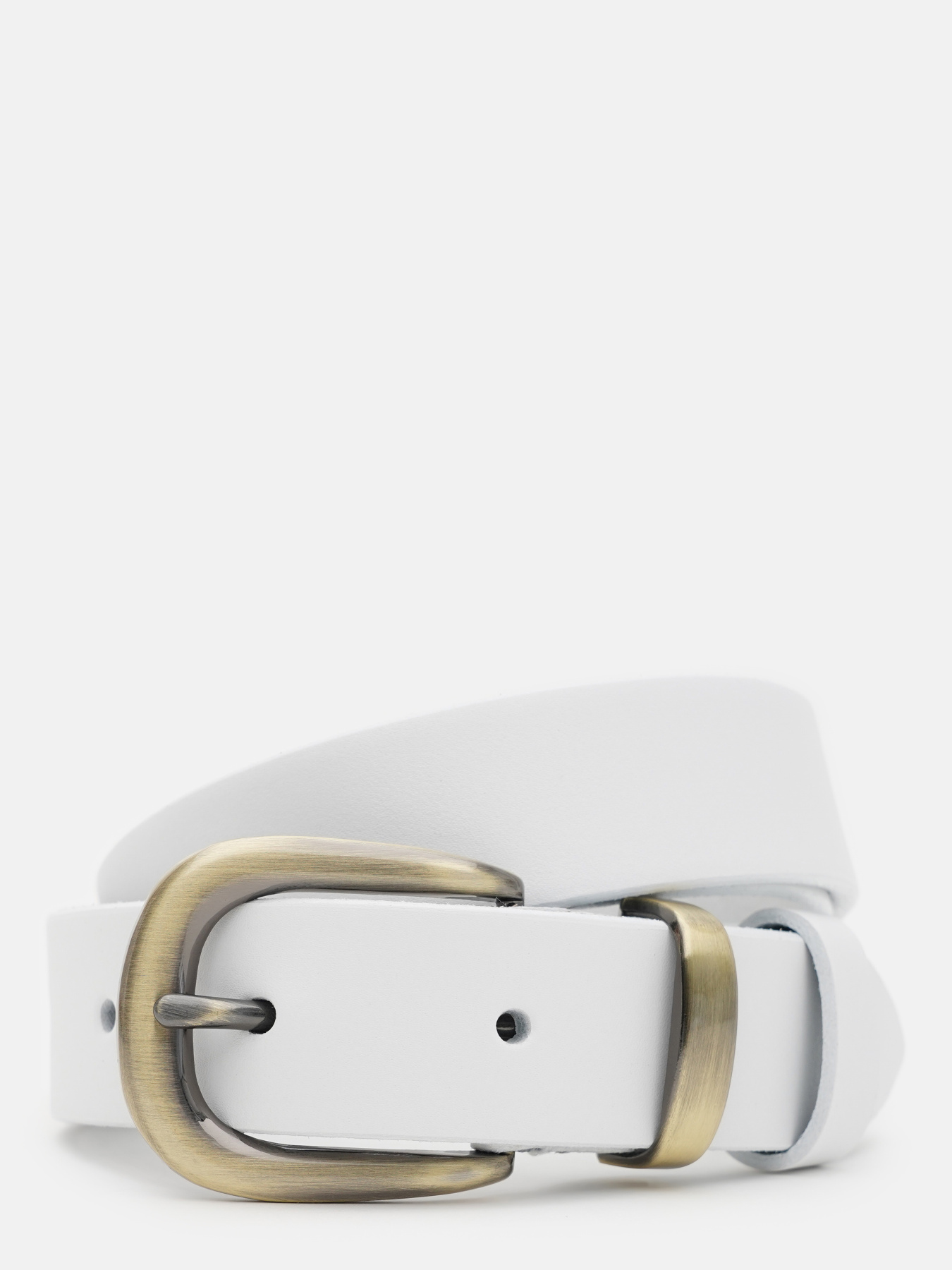 Ремінь Borsa Leather модель 100b1genw154-white Фото