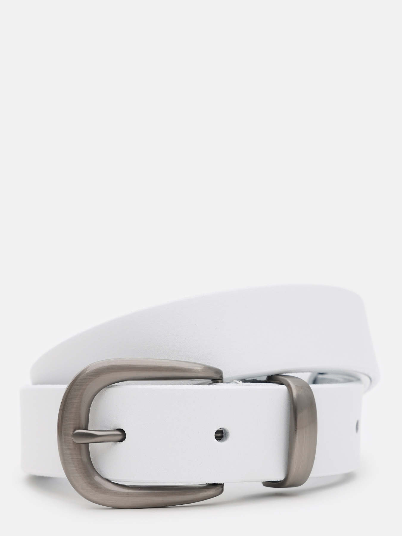 Ремень Borsa Leather модель 110s1genw156-white Фото