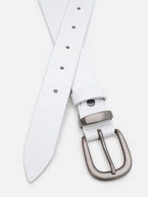 Ремень Borsa Leather модель 110s1genw156-white Фото