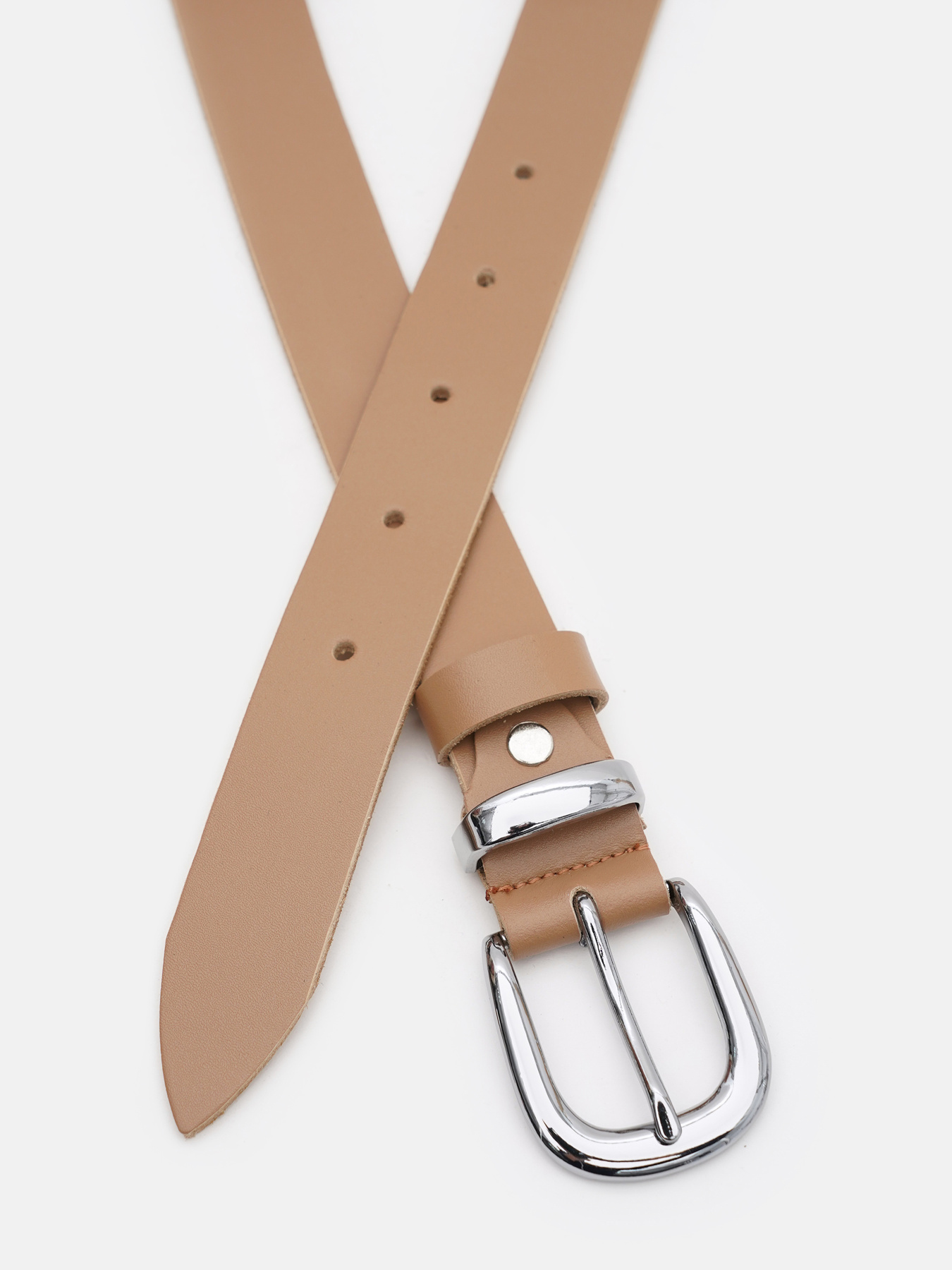 Ремень Borsa Leather модель 100x1genw157-caramel Фото