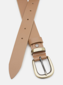 Ремінь Borsa Leather модель 100b1genw158-caramel Фото