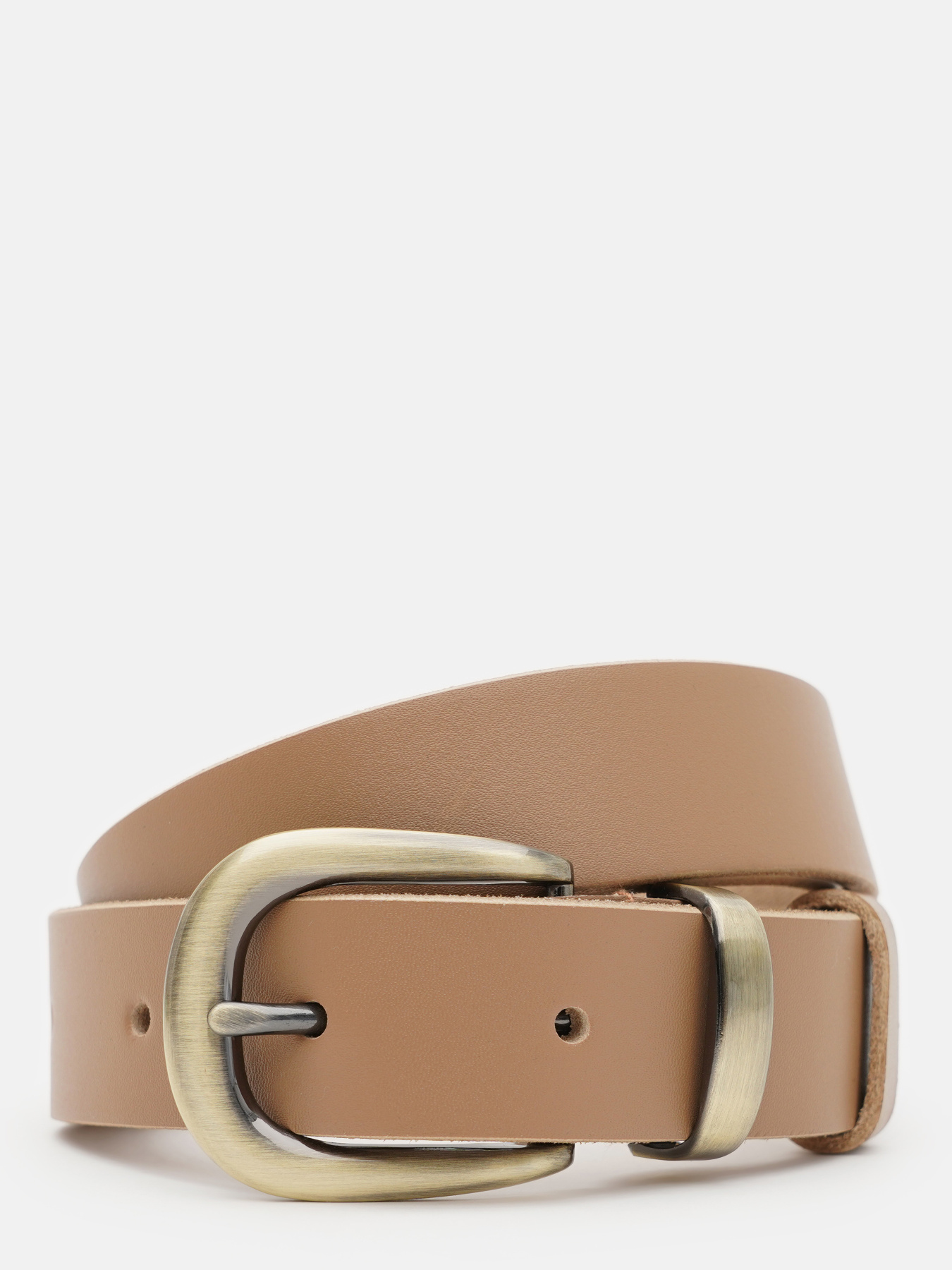 Ремень Borsa Leather модель 100b1genw158-caramel Фото