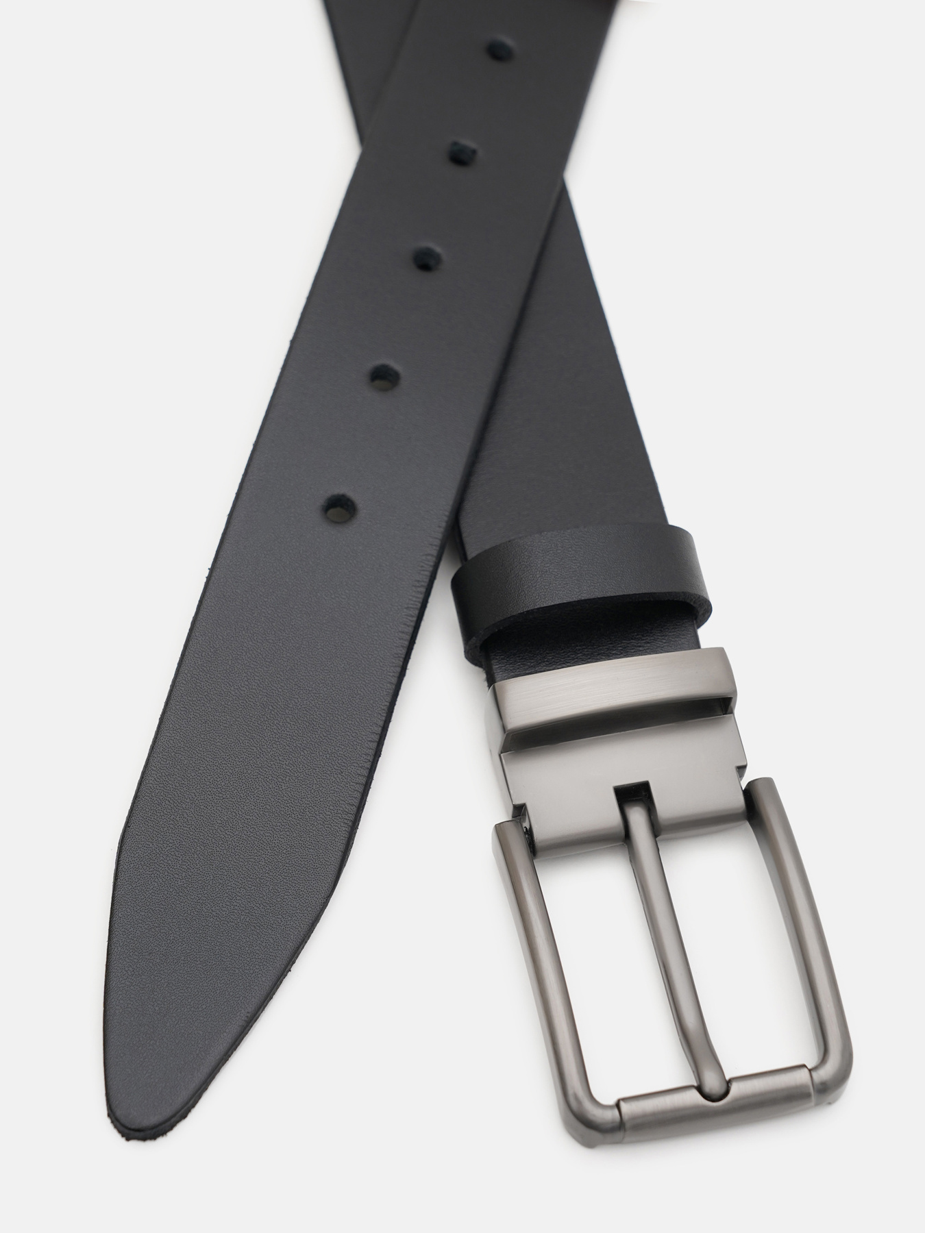 Ремень Borsa Leather модель 125v1fx107-black Фото