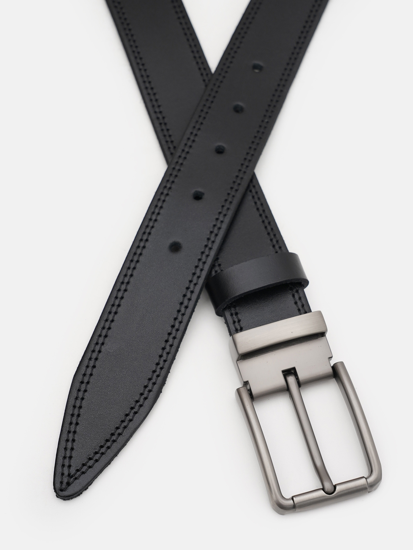 Ремінь Borsa Leather модель 125v1fx108-black Фото