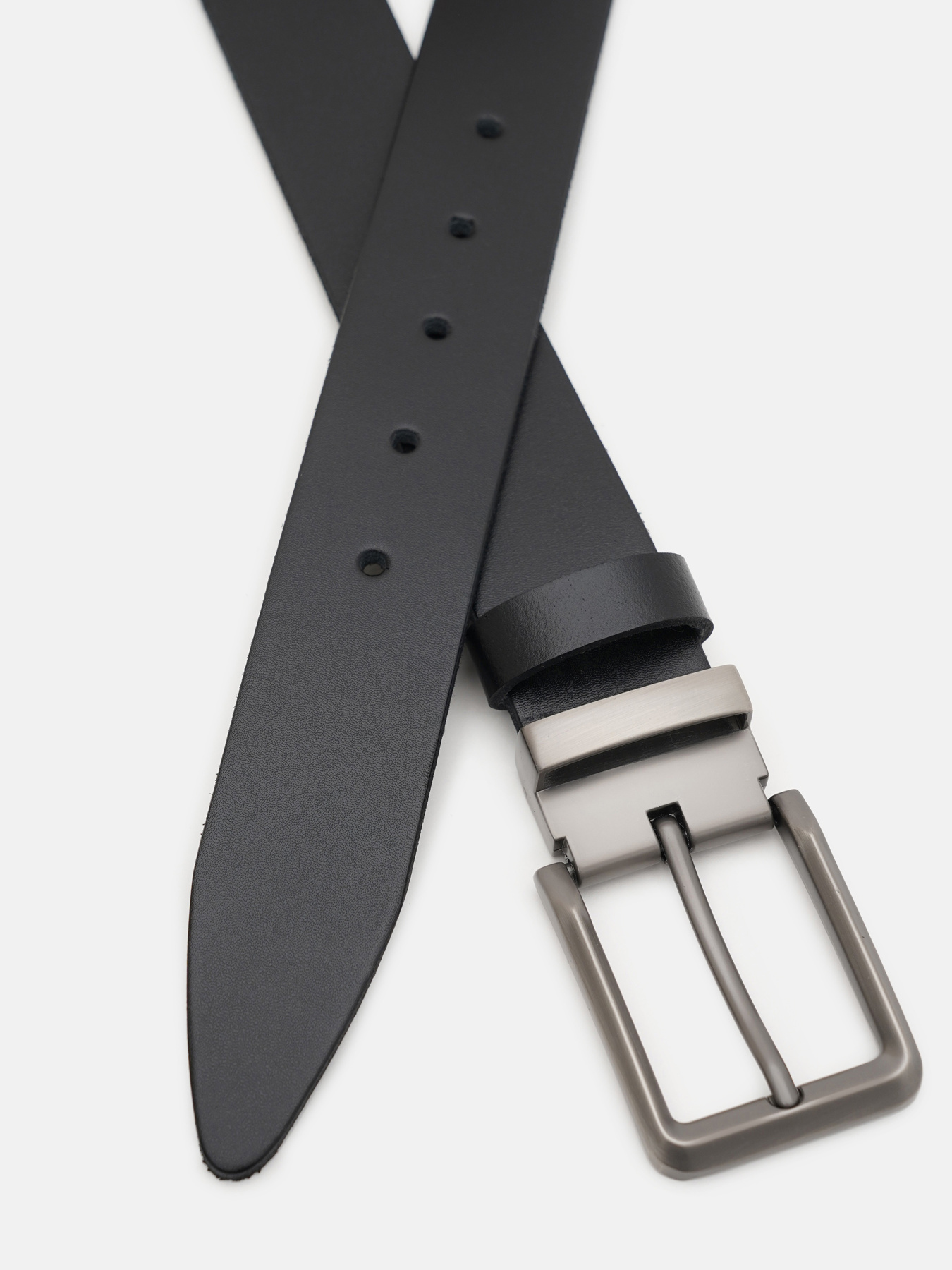 Ремень Borsa Leather модель 115v1fx109-black Фото