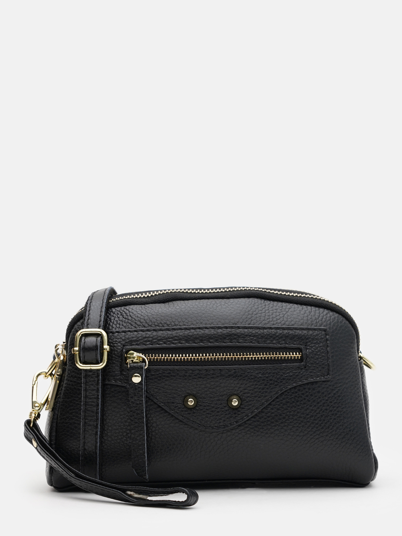 Кросс-боди Borsa Leather модель K11670bl-black Фото