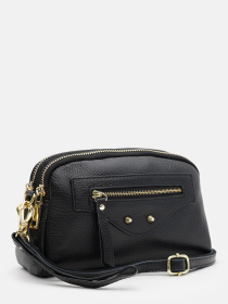 Кросс-боди Borsa Leather модель K11670bl-black Фото