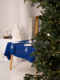 Комплект серветкок новорічних " Ялинки" (4шт.) Едельвіка модель 498-25-00 Фото