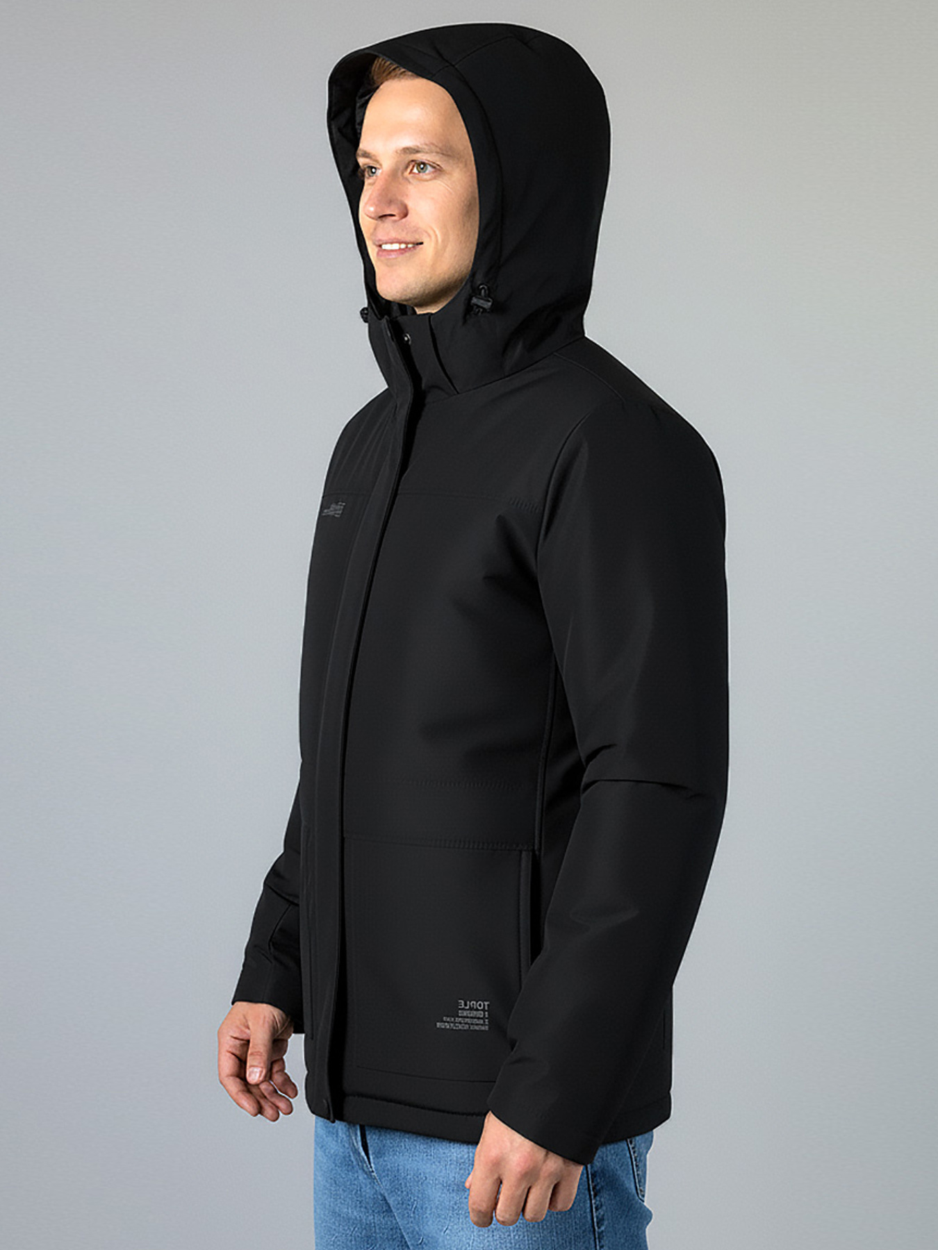 Демісезонна куртка Sun's House модель DV-105-black Фото