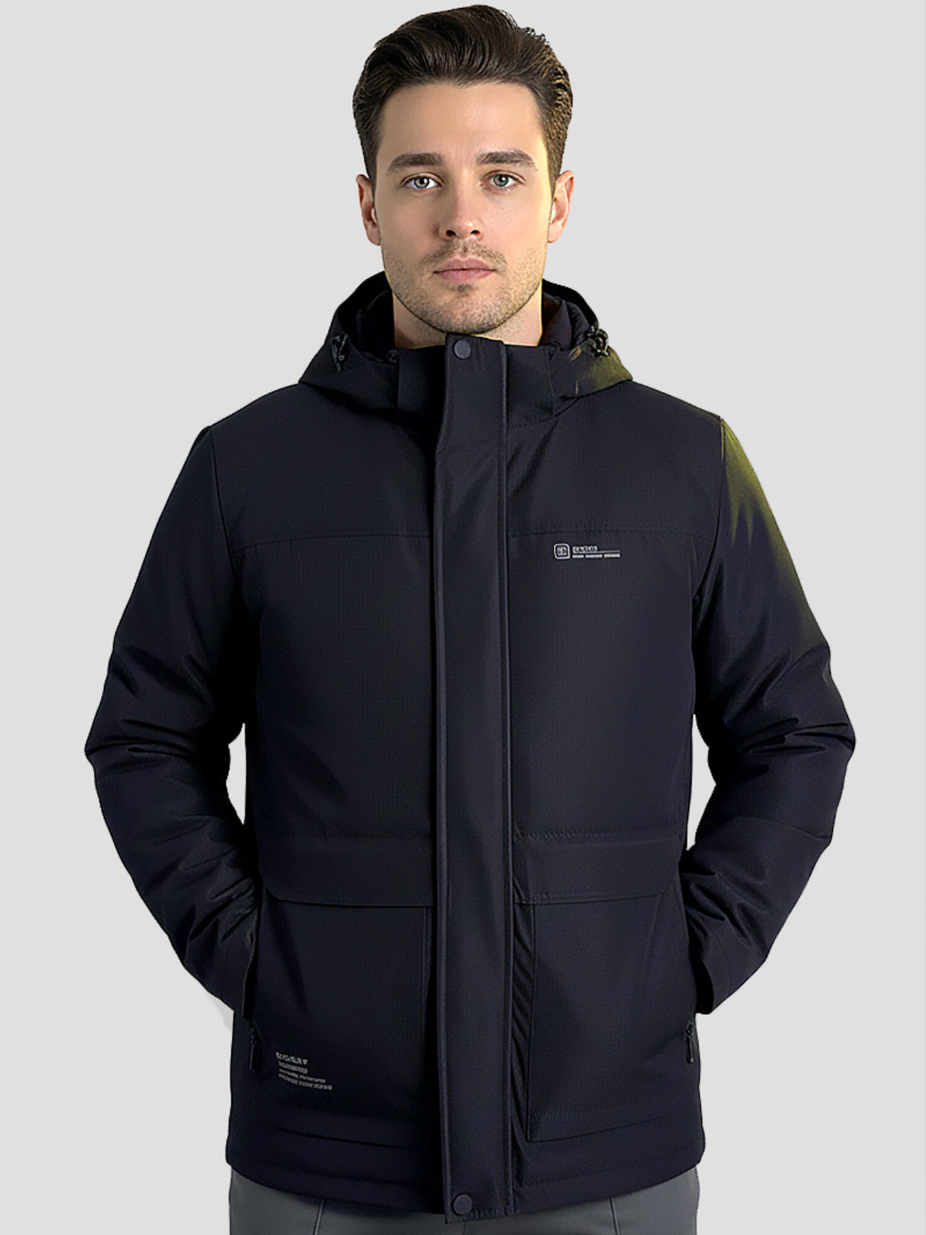 Демісезонна куртка Sun's House модель DV-105-blue Фото