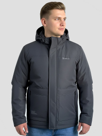 Демисезонная куртка Sun's House модель DV-105-grey Фото