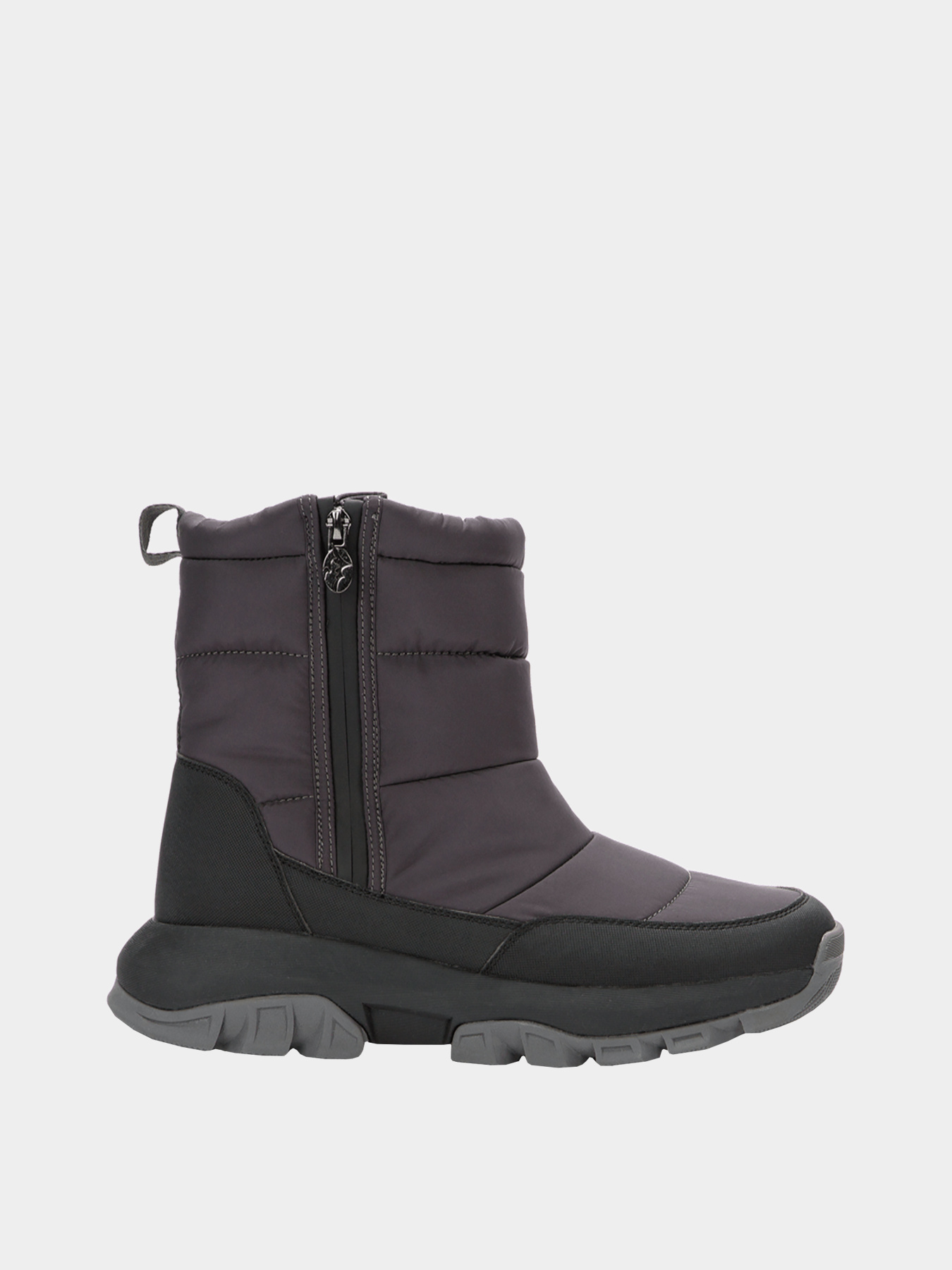 Сапоги дутики Grunberg модель Ан-148151/15-02-grey mix/10-ч-252 Фото