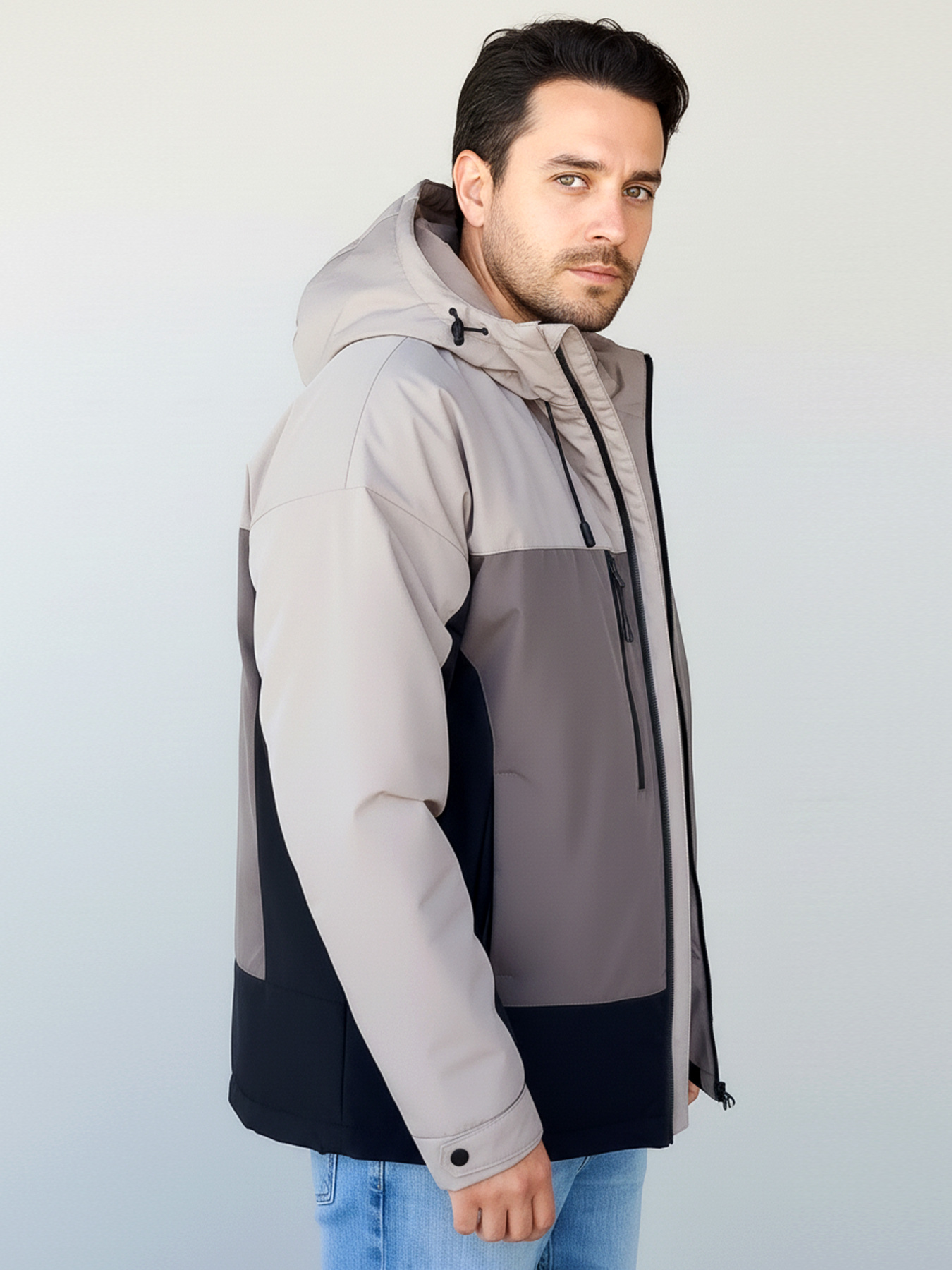 Демисезонная куртка Sun's House Полиэстер модель RC-BR-178-beige Фото