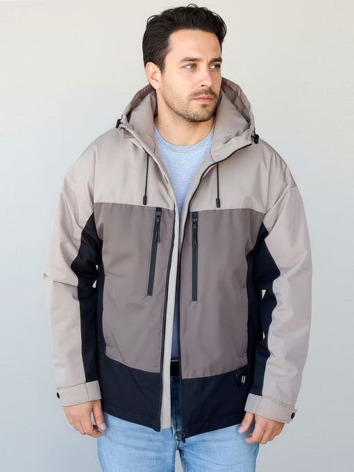 Демисезонная куртка Sun's House Полиэстер модель RC-BR-178-beige Фото