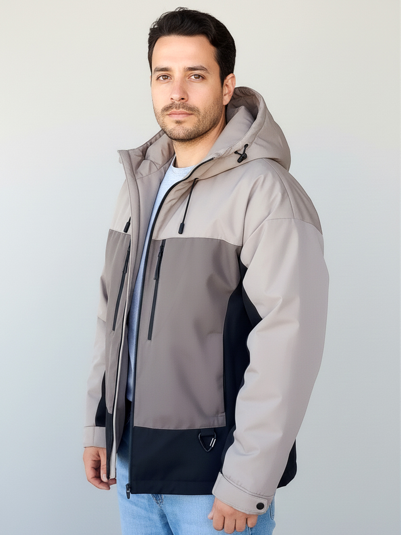 Демисезонная куртка Sun's House Полиэстер модель RC-BR-178-beige Фото