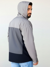 Демісезонна куртка Sun's House Полиэстер модель RC-BR-178-grey Демісезонна куртка Sun's House Полиэстер модель RC-BR-178-grey Фото