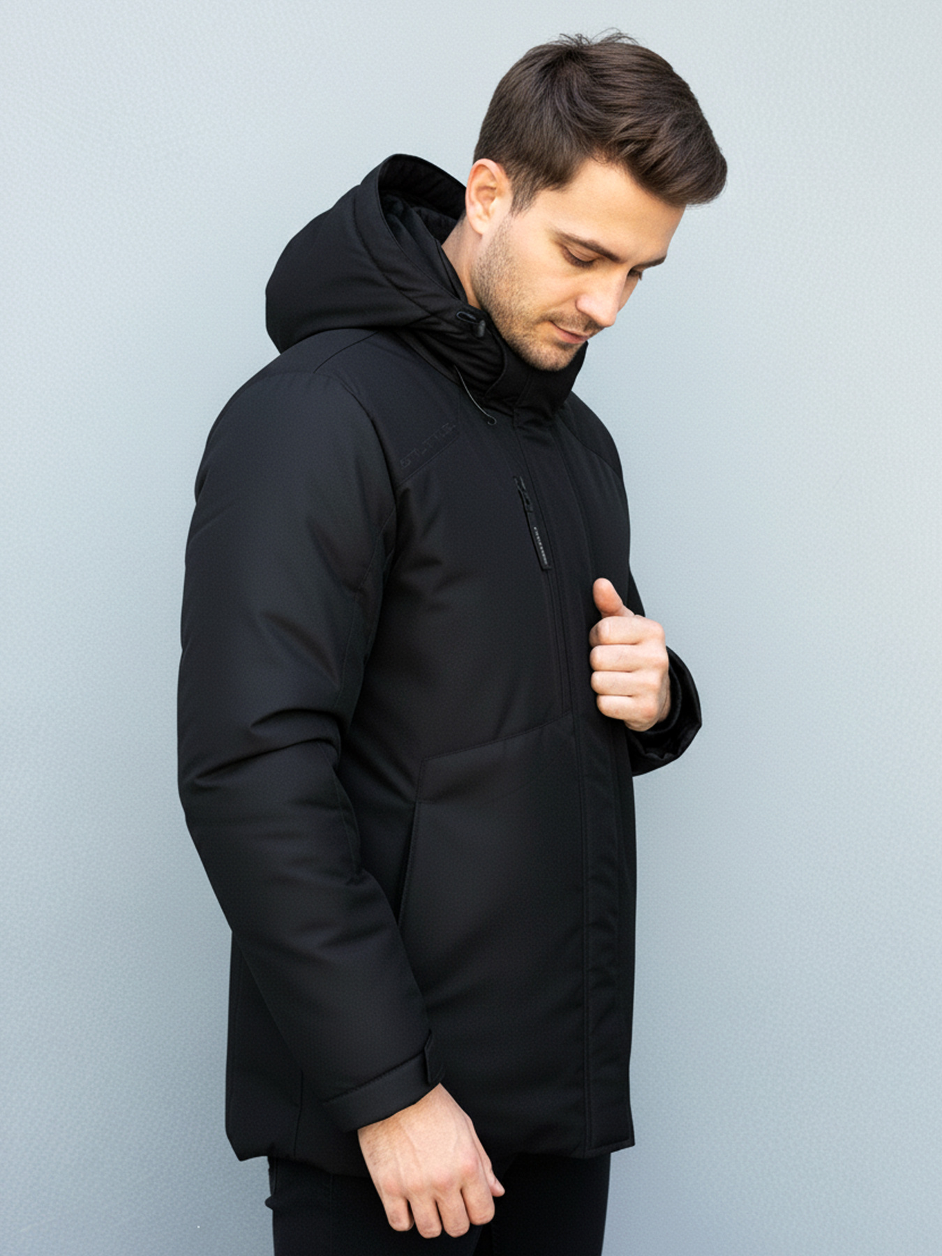 Демисезонная куртка Sun's House Полиэстер модель RC-V-4-black Фото