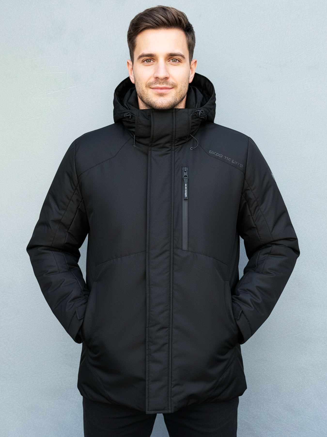 Демисезонная куртка Sun's House Полиэстер модель RC-V-4-black Фото