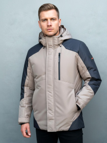 Демисезонная куртка Sun's House Полиэстер модель RC-V-4-combi-beige Фото