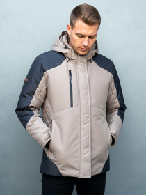 Демисезонная куртка Sun's House Полиэстер модель RC-V-4-combi-beige Фото