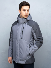 Демісезонна куртка Sun's House Полиэстер модель RC-V-4-combi-dark-grey Фото