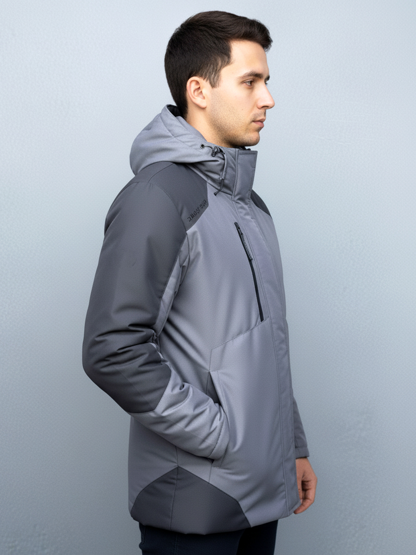 Демісезонна куртка Sun's House Полиэстер модель RC-V-4-combi-dark-grey Фото