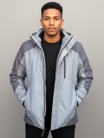 Демисезонная куртка Sun's House Полиэстер модель RC-V-4-combi-grey Фото
