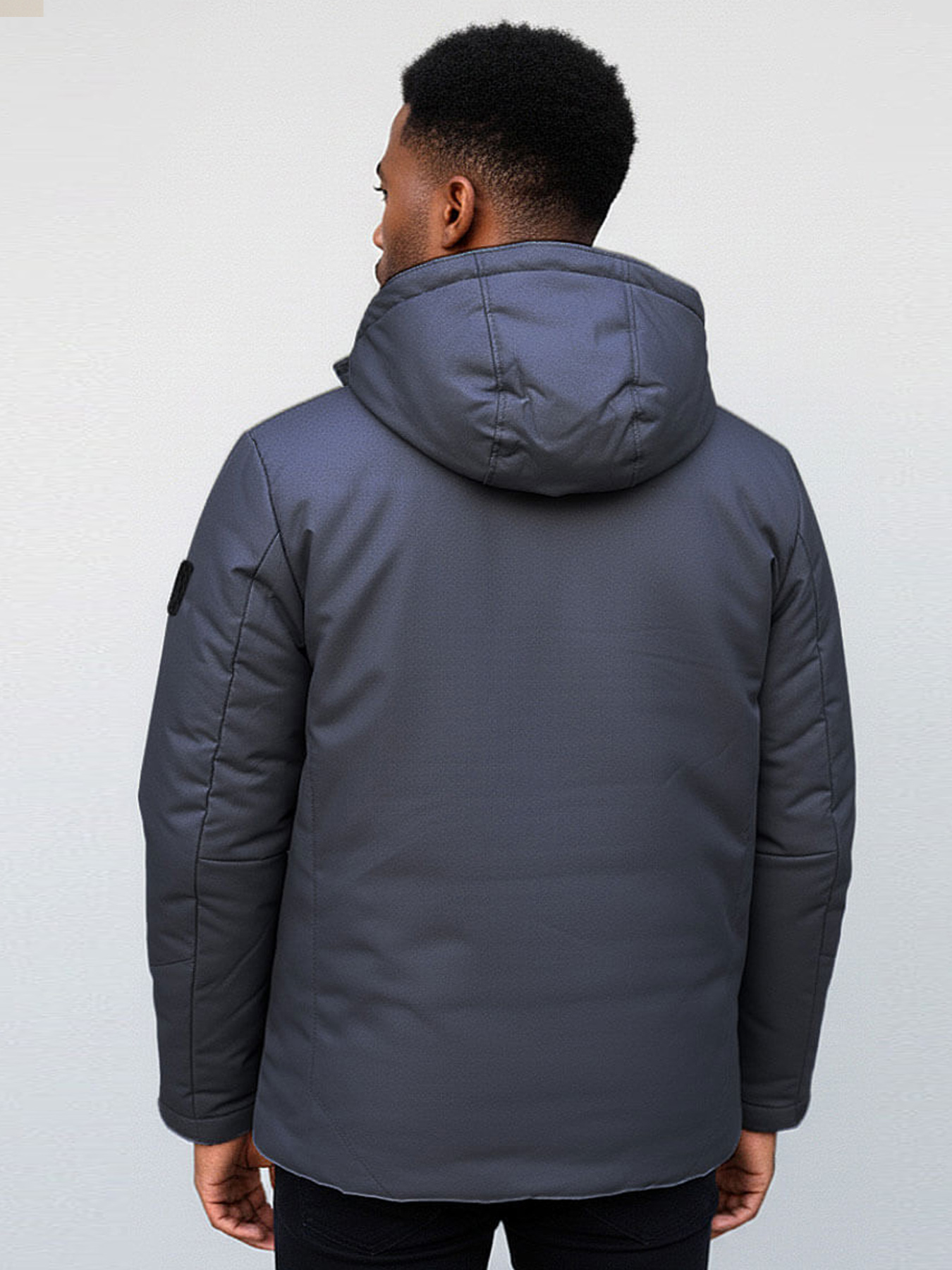 Демісезонна куртка Sun's House Полиэстер модель RC-V-4-dark-grey Фото