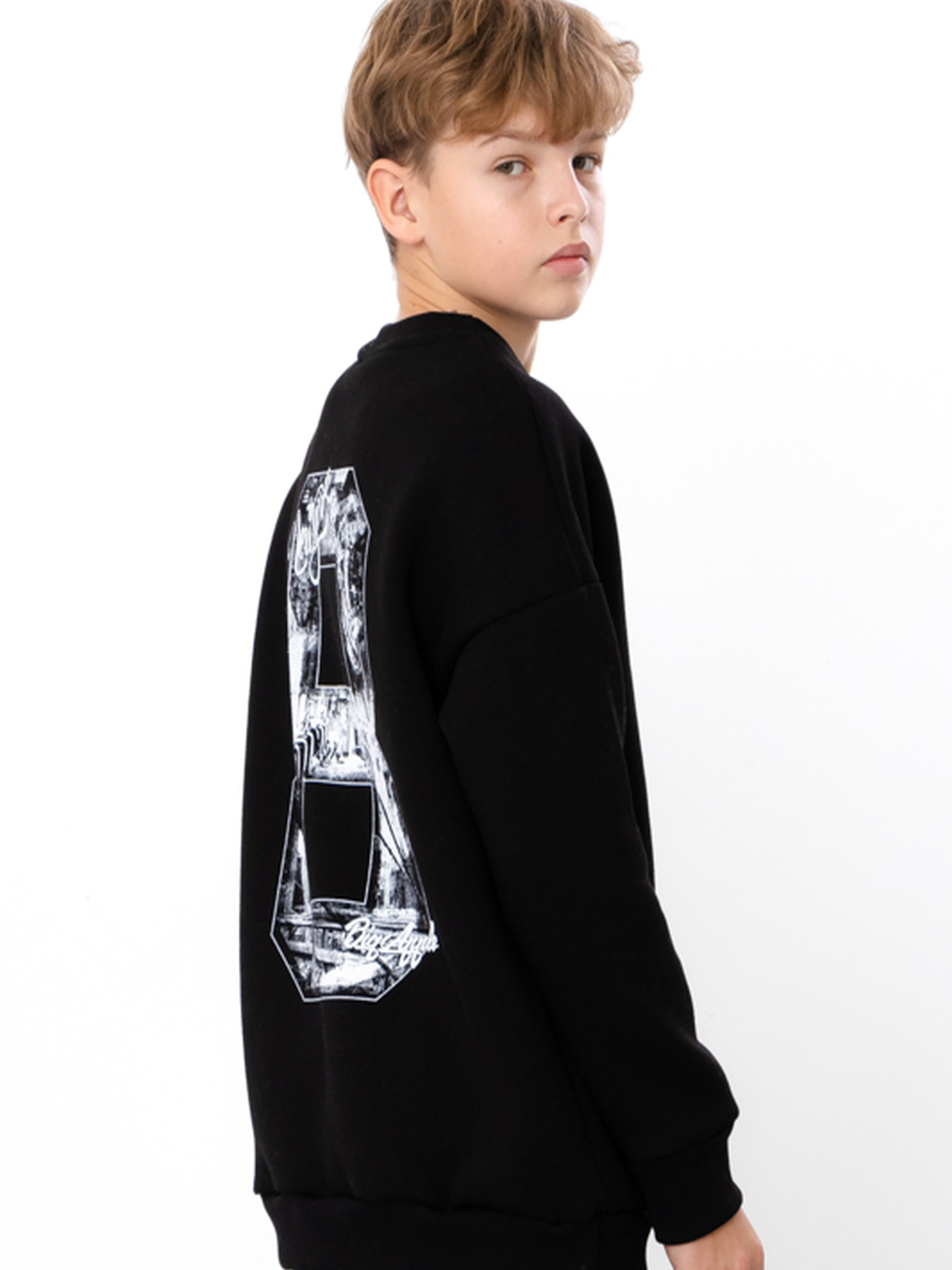 Свитшот Носи своє модель 6393-025-33-1-1-chornij Фото