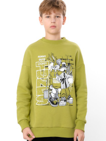 Свитшот Носи своє модель 6393-025-33-1-2-olivka Свитшот Носи своє модель 6393-025-33-1-2-olivka Фото