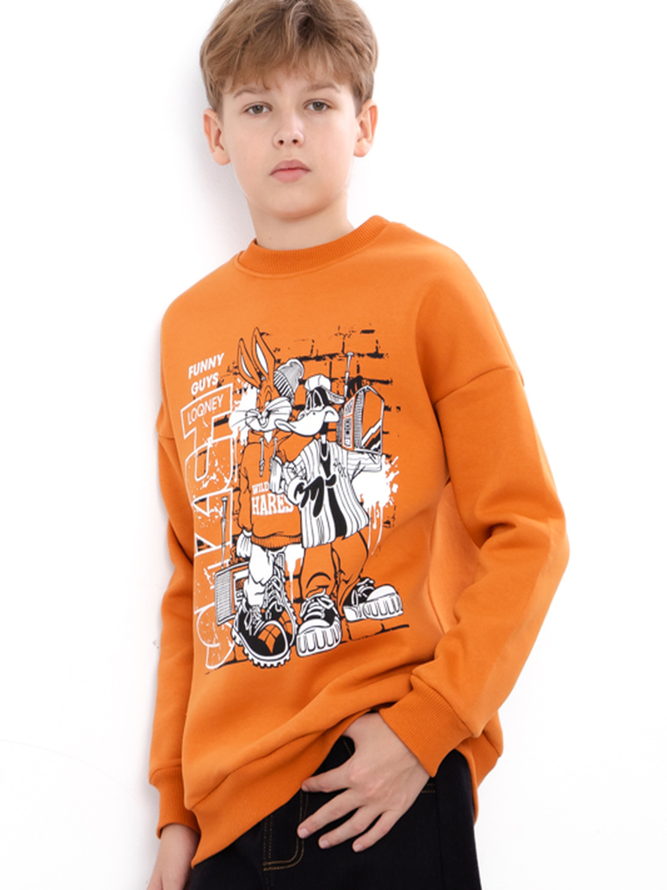 Свитшот Носи своє модель 6393-025-33-1-2-terakotovij Фото