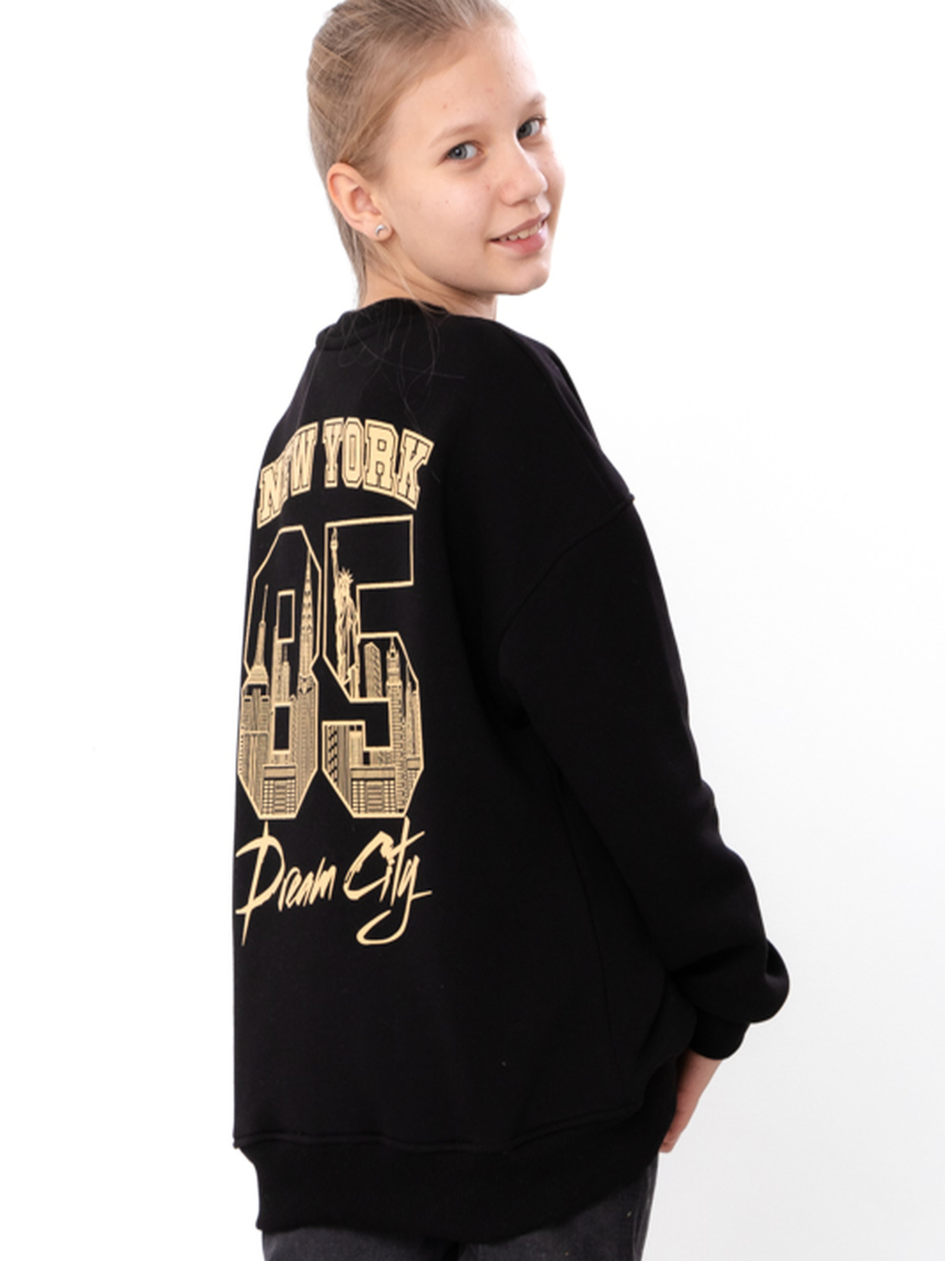 Свитшот Носи своє модель 6416-025-33-1-chornij Фото