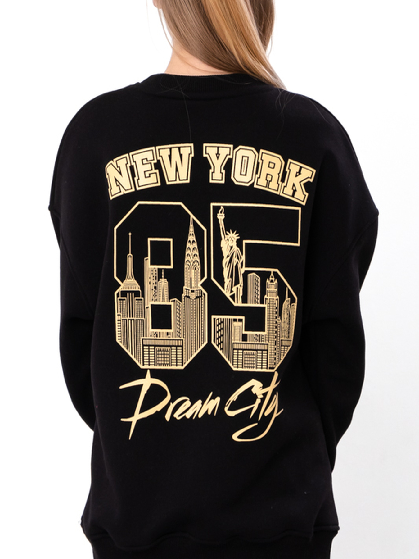 Свитшот Носи своє модель 6416-025-33-1-chornij Фото