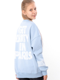 Свитшот Носи своє модель 6416-025-33-svtlo-blakitnij-paris Фото