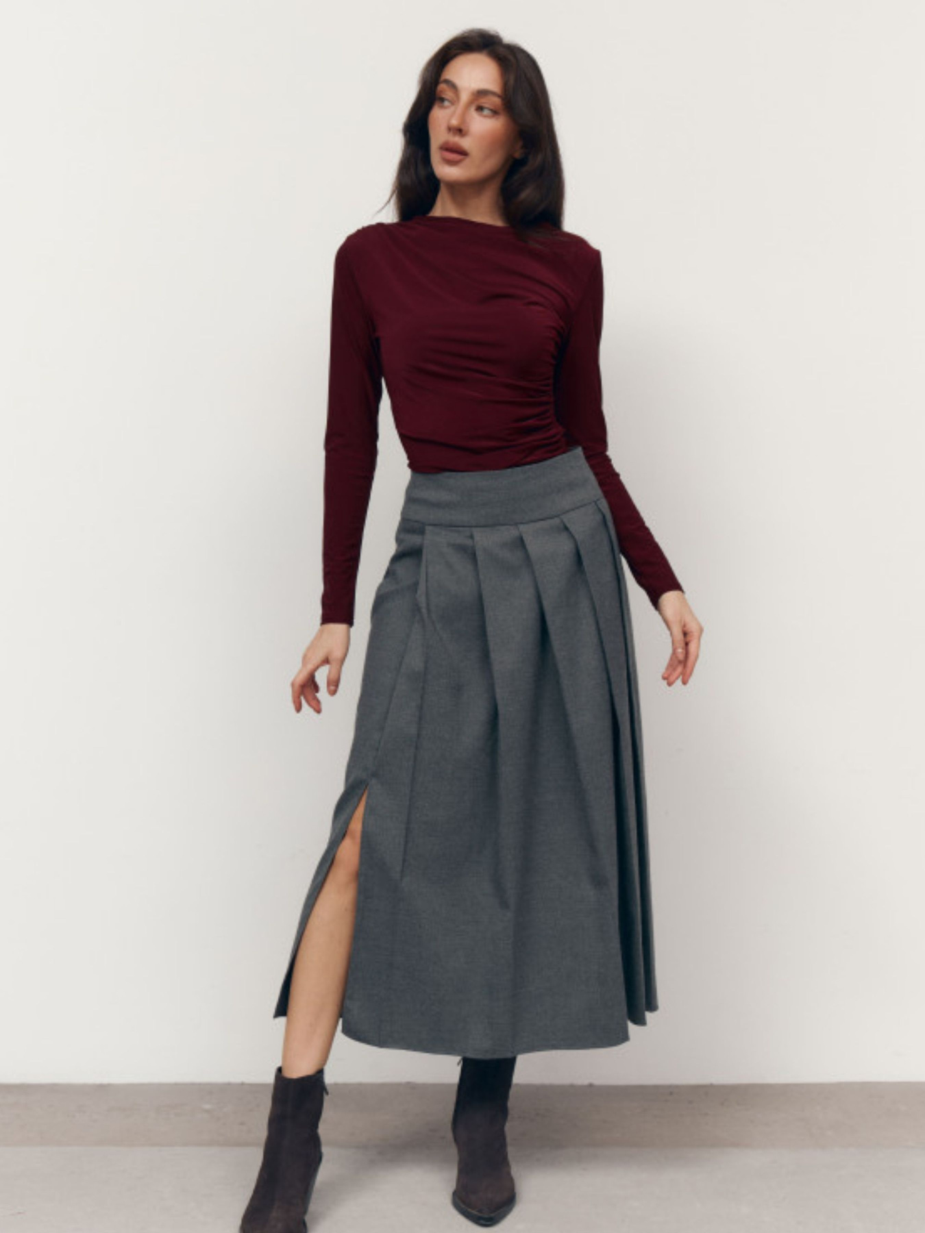 Юбка миди Lilove модель 383 Фото