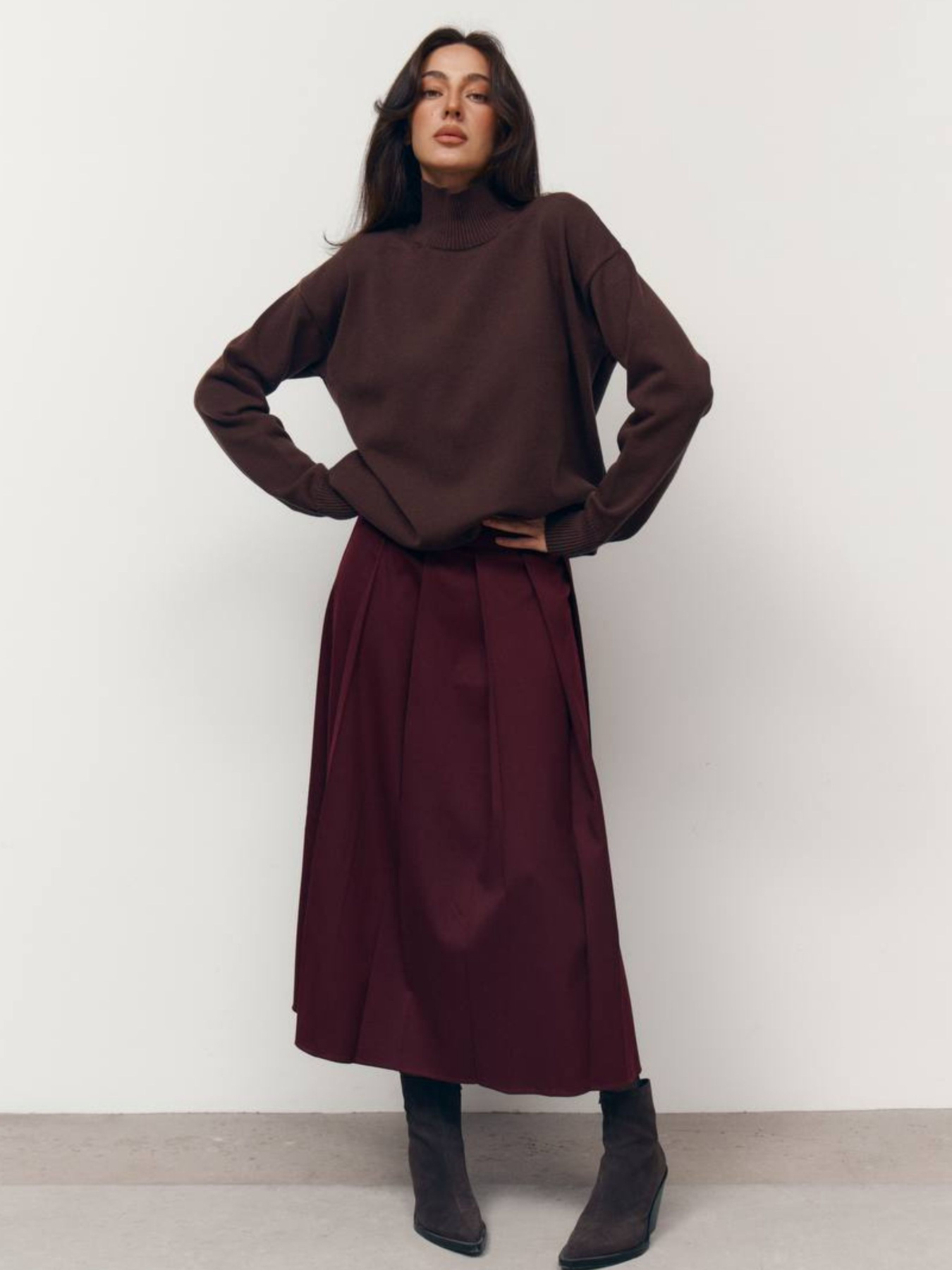 Юбка миди Lilove модель 383 Фото