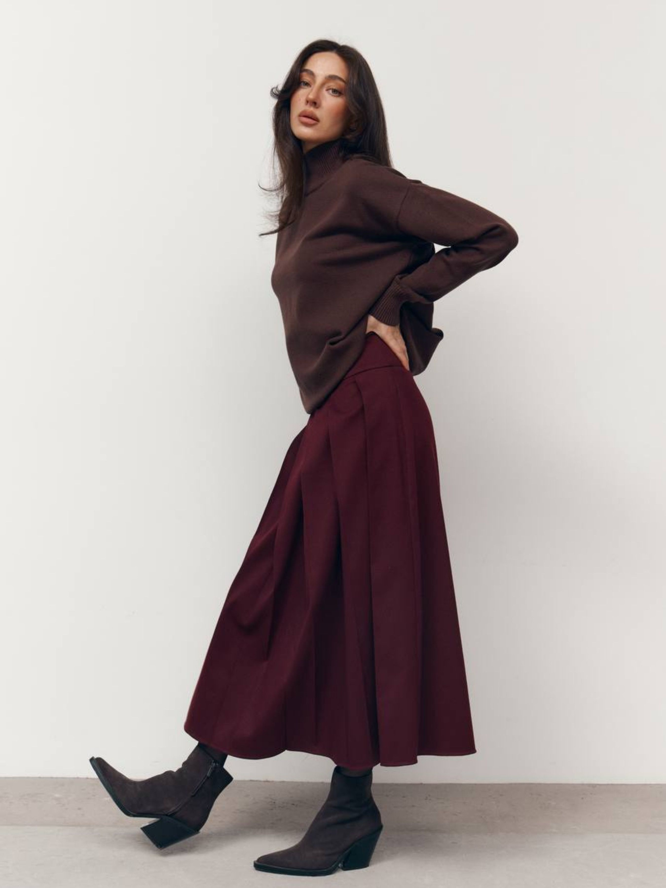 Юбка миди Lilove модель 383 Фото