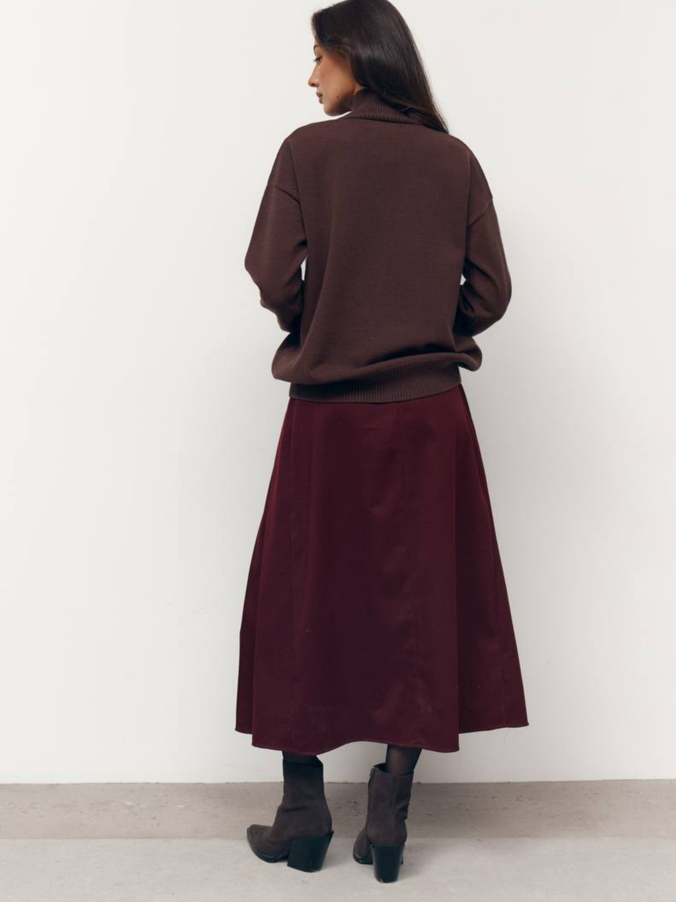 Спідниця міді Lilove модель 383 Фото