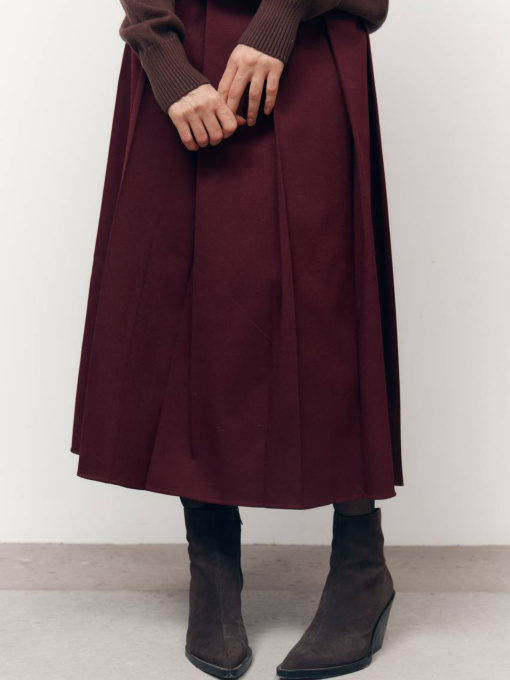 Спідниця міді Lilove модель 383 Фото