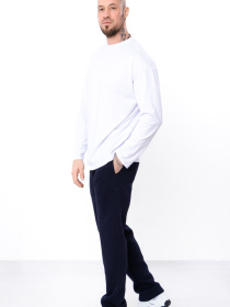 Брюки повседневные Носи своє модель 8433-025-chornilxno-sinj Фото