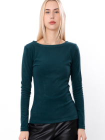Лонгслив Носи своє модель 8380-113-temno-smaragdovij Фото