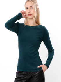 Лонгслив Носи своє модель 8380-113-temno-smaragdovij Фото