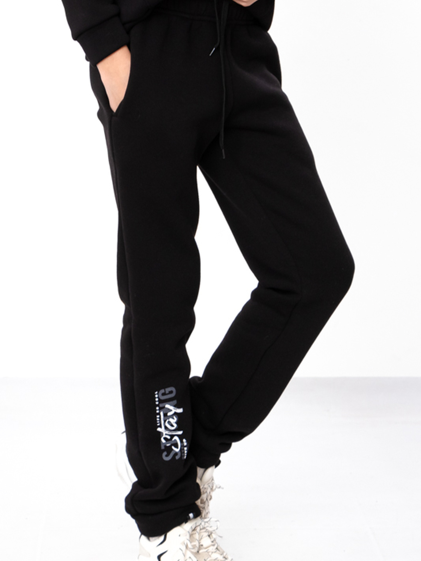 Джоггеры Носи своє модель 6232-025-33-chornij-stay Фото