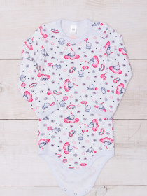 Боди для младенцев Носи своє модель 5010-016-5-baby-rozhevij Фото