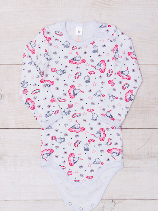 Боді для немовлят Носи своє модель 5010-016-5-baby-rozhevij Фото