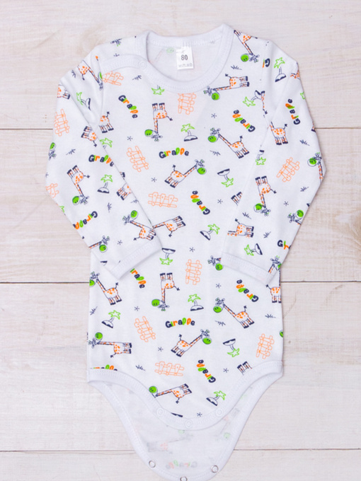 Боді для немовлят Носи своє модель 5010-016-5-zhirafa-molochnij Фото