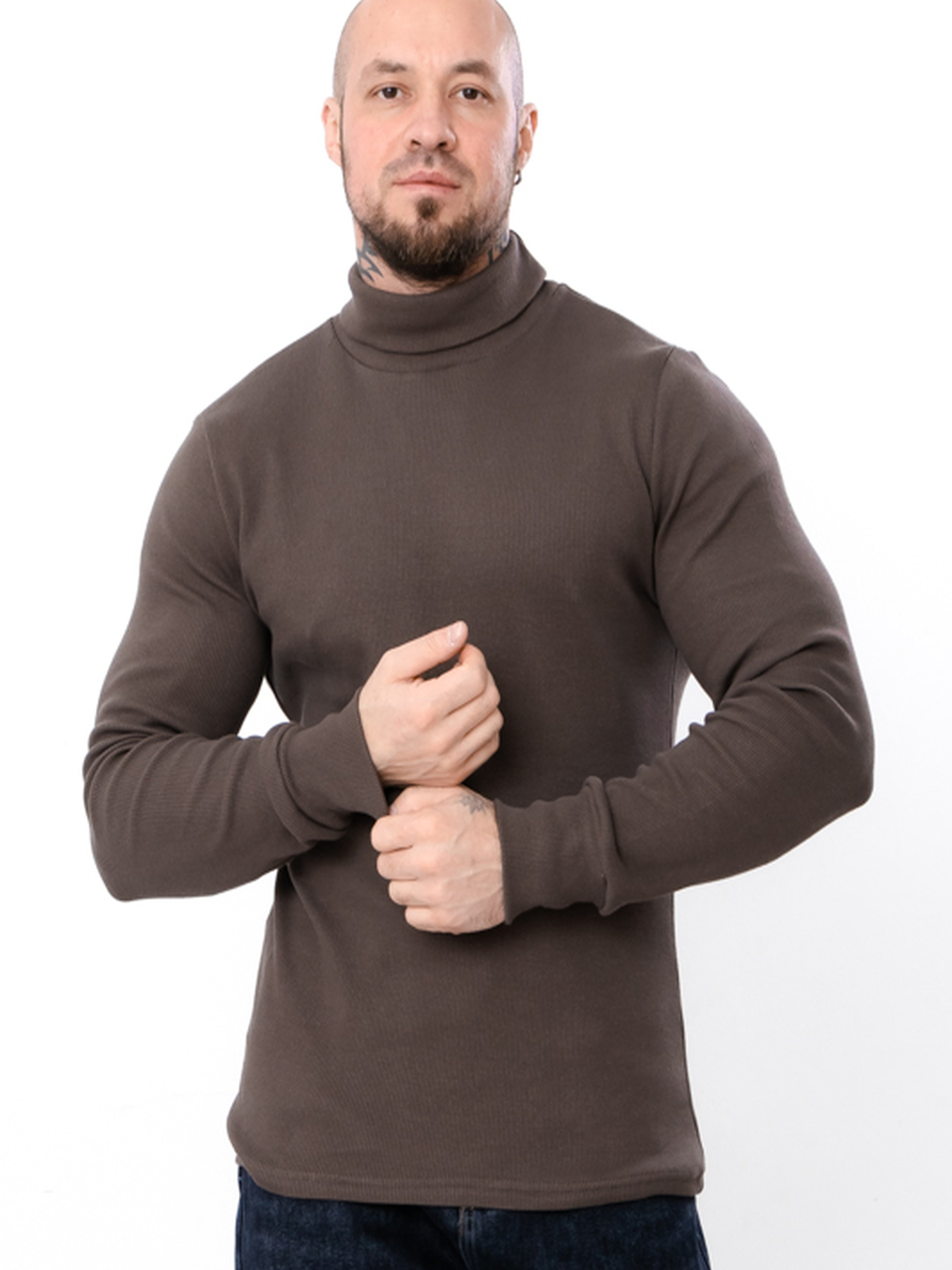 Водолазка Носи своє модель 8095-019-1-shokolad Фото